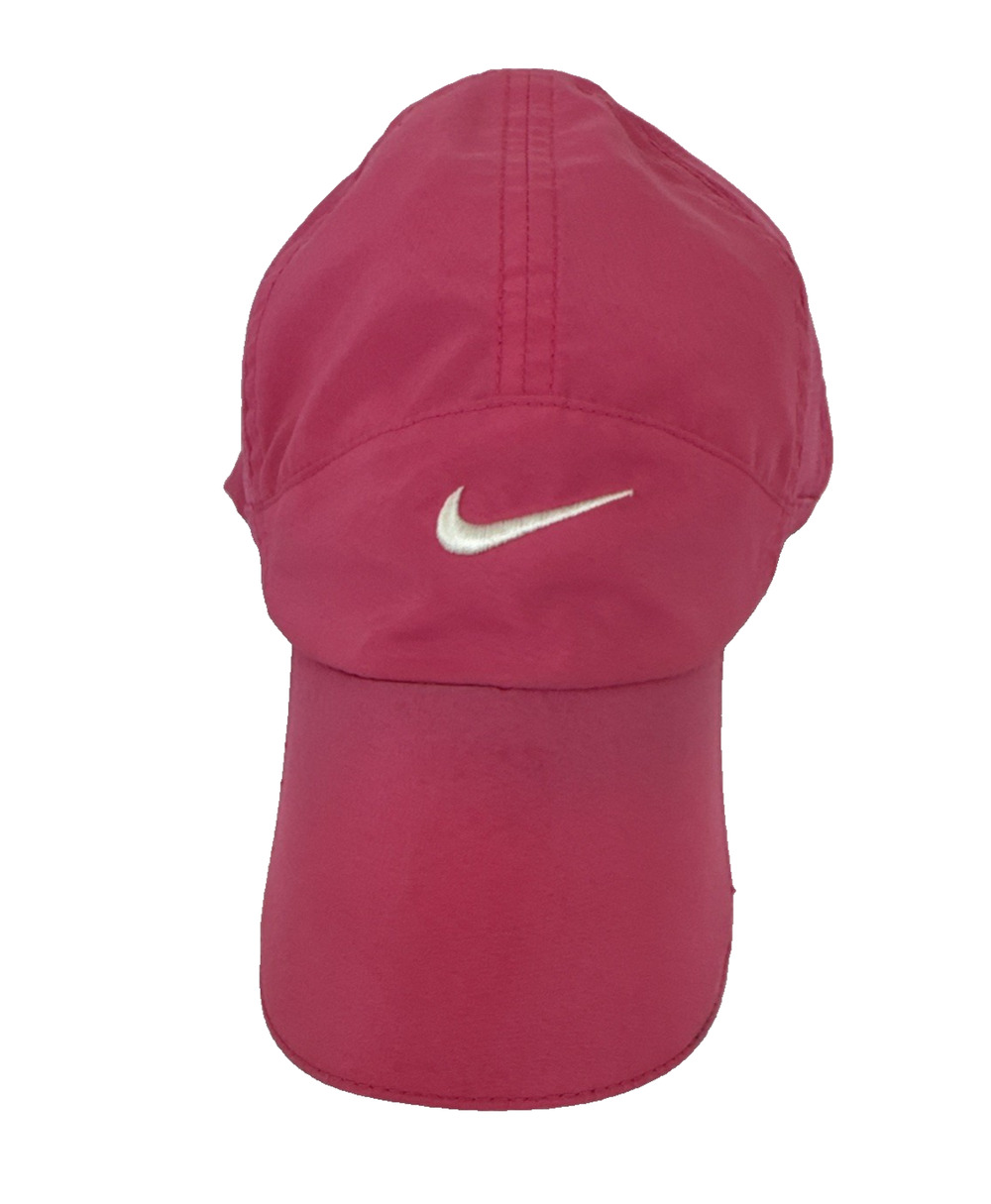 Vintage Nike Tailwind 7 Panel Hat Cap Pink Strapback Dri-Fit Featherlight